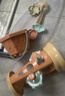 迪漫奇儿童沙滩玩具铲沙挖沙工具9件套宝宝玩沙戏水玩具沙滩车生日礼物 实拍图
