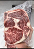 鲜京采澳洲Coles谷饲上脑牛排1kg 2.5cm厚切 2-4片七夕真原切天然雪花 实拍图