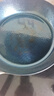 臻三环铁锅平底煎锅烤肉煎锅无涂层不易粘锅小平底锅辅食厨具 烤蓝铁把 28cm 实拍图