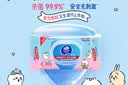 维达（Vinda）|CHIIKAWA杀菌湿巾80片*3包 温和无酒精湿纸巾 学生出行 实拍图