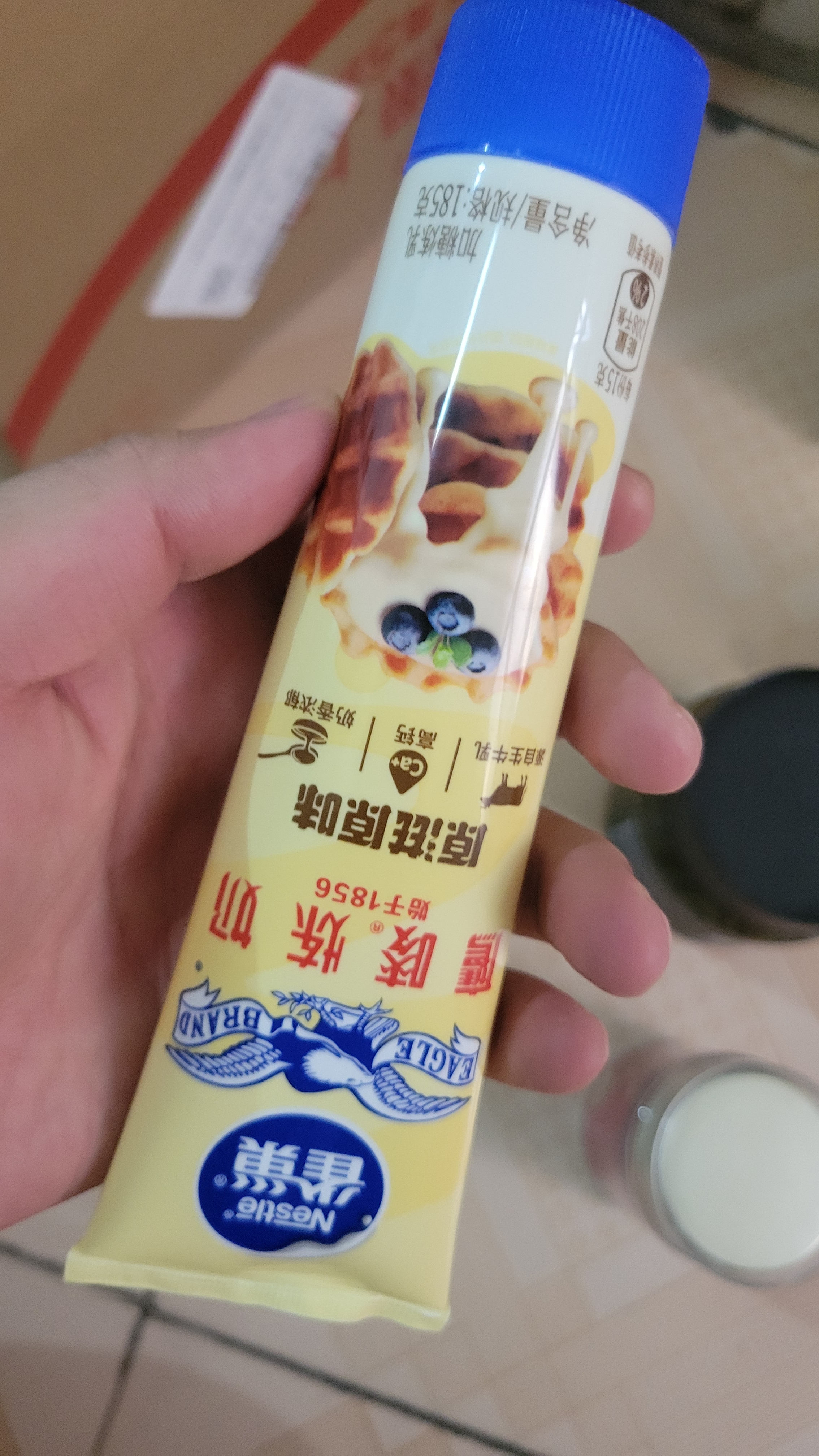 雀巢（Nestle）鹰唛原味炼奶185g炼乳早餐面包伴侣烘焙原料 实拍图