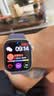 Apple/苹果 Watch S11 智能手表GPS款42毫米银色铝金属表壳雾紫色运动型表带S/M MEUT4CH/B 实拍图