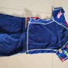 李宁（LI-NING）儿童泳衣男女童分体防晒冲浪服舒适透气海边温泉泳装671深蓝色130 实拍图