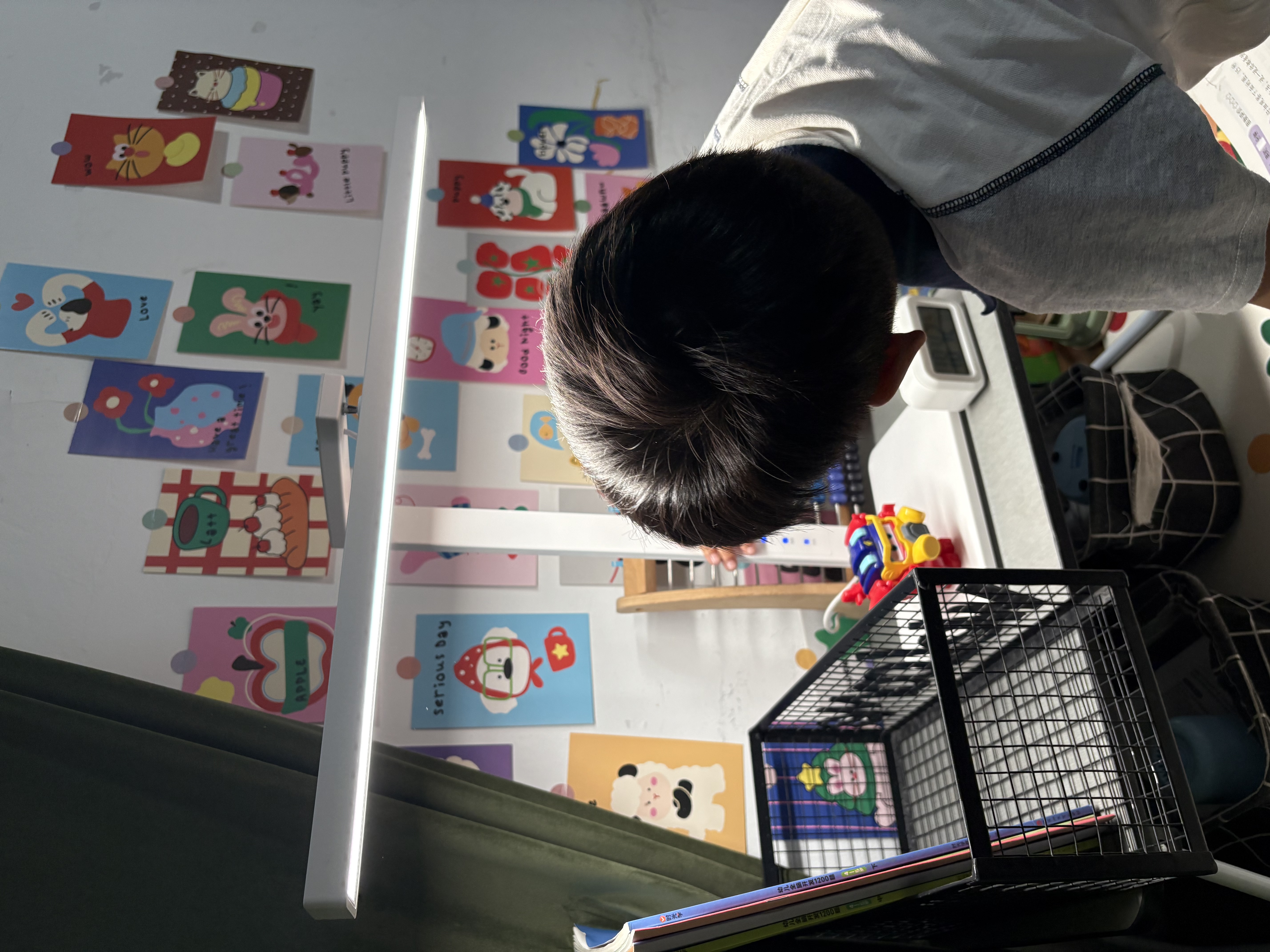 好视力智能台灯护眼灯学习学生儿童读写台灯防近视全光谱T55Pro 实拍图