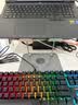 CHERRY樱桃MX1.1黑曜极光 机械键盘87键 游戏键盘 有线键盘 悬浮式无钢结构 RGB灯效 黑色红轴 实拍图