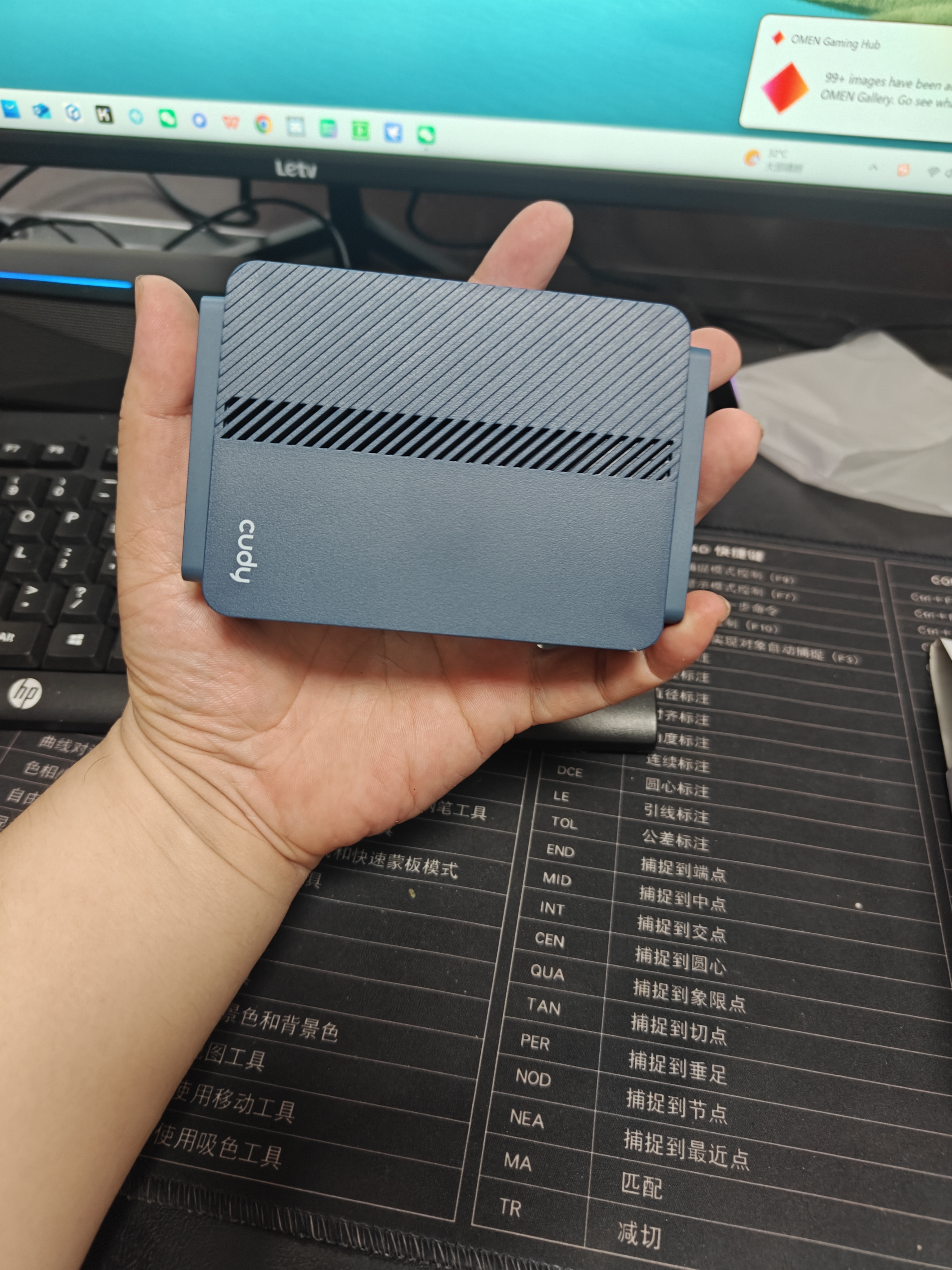 CUDY AX3000 WiFi 6 迷你路由器 大闪存256MB TR3000 2.5G网口 轻NAS USB充电宝供电 家用 宿舍 便携 实拍图