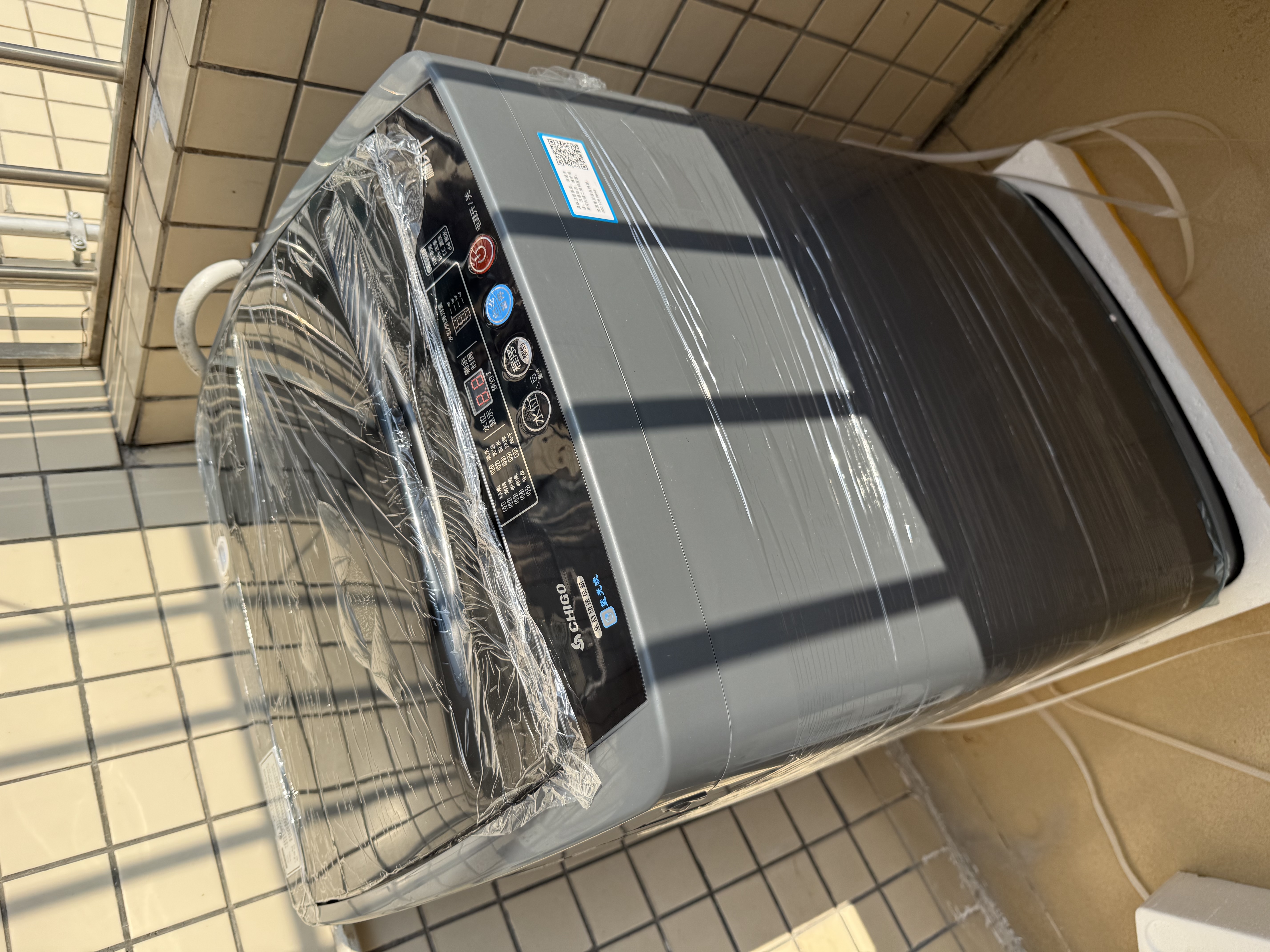 志高全自动波轮洗衣机家用智能洗脱一体小型大容量公寓宿舍出租房 波轮 10KG宝石灰【热卖推荐+智能风干+强力电机】 实拍图