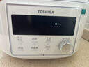 东芝（TOSHIBA）【旗舰新品】小白露风冷电压力锅 5L 4-8人高压锅家用IH锁鲜0排气 纯钛0涂层+陶瓷双胆PC-50MXVC 实拍图