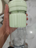 九阳（Joyoung）【七夕礼物】榨汁杯 家用小型便携榨汁机 水果果蔬果汁机 辅食机搅拌杯多功能自动清洗LJ325绿 实拍图