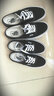 VANS范斯官方 经典款Authentic黑色经典款高街复古帆布鞋 黑色 34.5 实拍图