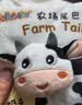 jollybaby尾巴布书早教婴儿撕不烂可啃咬玩具0-6个月宝宝手撕书-农场 实拍图