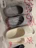 名创优品（MINISO）拖鞋男女家居情侣家用舒适浴室防滑防臭四季拖鞋  烟灰色42-43 实拍图