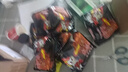 火鸡面混合口味泡面蟹黄76g芝士火鸡拌面整箱袋装方便面零食 韩式超辣火鸡面73g*5包 实拍图