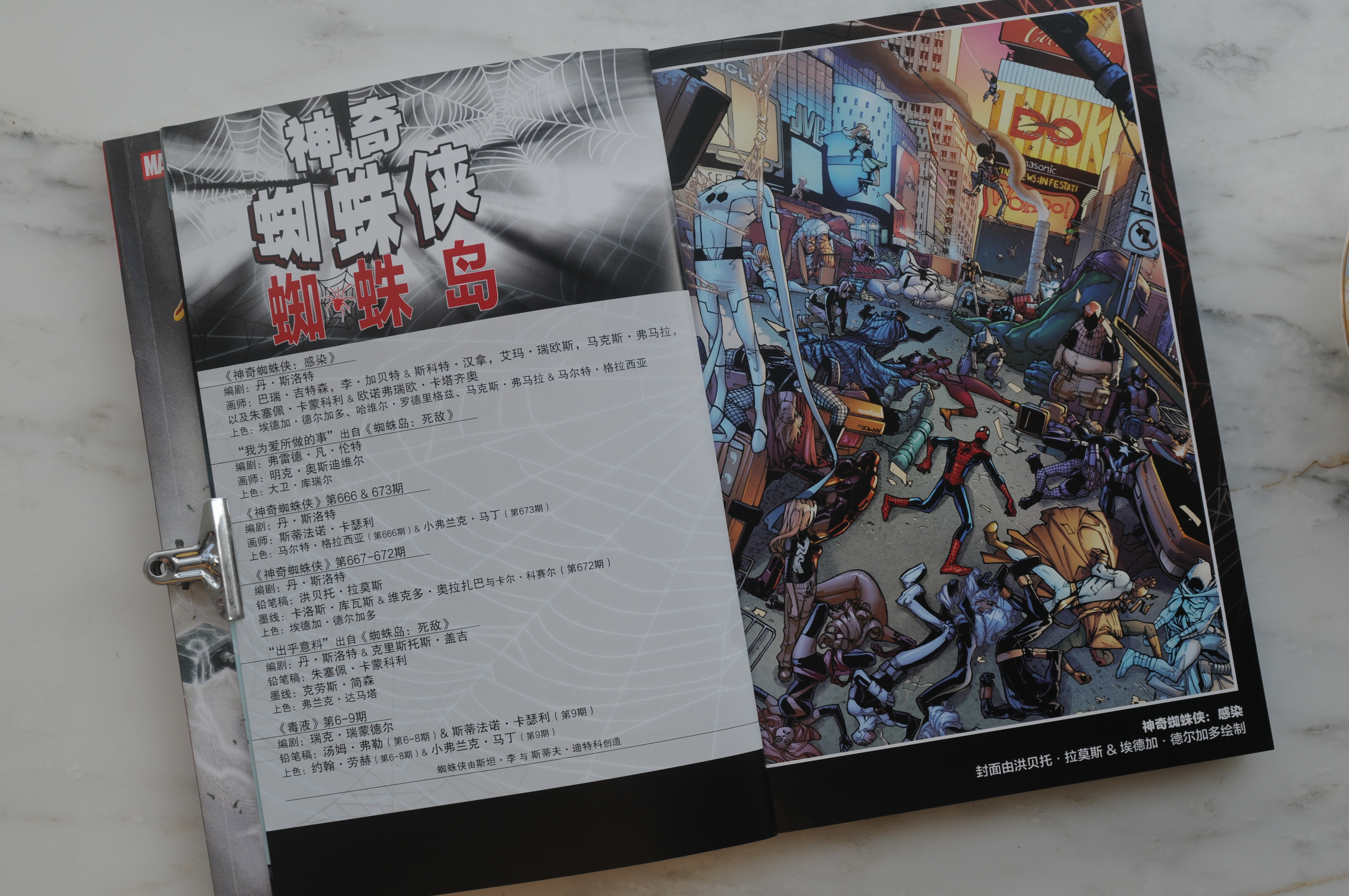神奇蜘蛛侠：蜘蛛岛  数百万名“蜘蛛侠”出现在纽约街头，彼得·帕克该如何应对 美漫 漫威MARVEL 实拍图