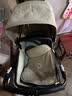 博格步（BUGABOO） FOX CUB 荷兰全功能高景观婴儿推车可坐躺 黑架沙漠黄布组 实拍图