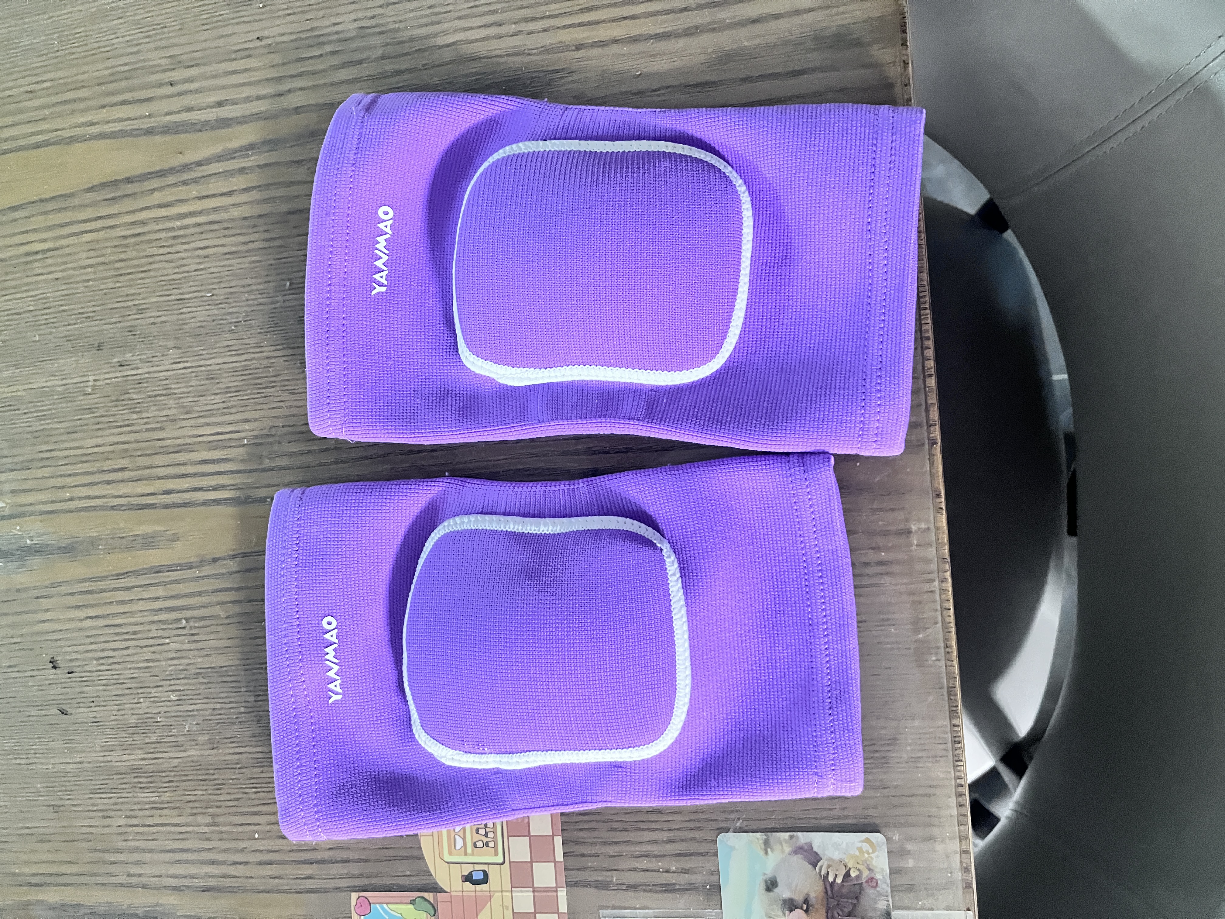 艳茂儿童舞蹈护膝跳舞专用加厚膝盖跪地专业护肘套装女童运动护具6-12 实拍图