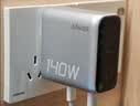 ANKER安克140W智显充充电器氮化镓充电头 多口快充适用苹果电脑iPhone17promax华为小米手机数据线套装 蓝色|四口智能屏显|含240W-1.5MCC线 实拍图