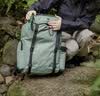 KOLON SPORT可隆轻户外双肩背包 徒步露营通勤防泼水耐磨18L ECHO 1984 实拍图