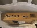 Double A 80g A4 复印纸 500张/包 1包/箱（500张） 实拍图
