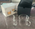 尚明玻璃小杯子简约高硼硅耐热耐高温茶杯带把冲泡器拍档精致品茗杯 4只装* 150ml 实拍图