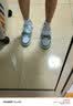 aj312鞋子男板鞋新款莆田青少年学生休闲女防滑耐磨运动篮球鞋子 aj312白色【送蓝盒三件套】 40 (250mm) 实拍图