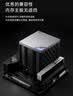 超频3（PCCOOLER）RZ620M X 白色 CPU风冷散热器（6热管/mini双塔/双滚珠轴承/10CM性能风扇/支持1700 AM5） 实拍图