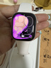 Apple/苹果 Watch S11 智能手表GPS+蜂窝款42毫米玫瑰金色铝金属表壳淡桃粉色运动型表带M/L MF9A4CH/B 实拍图