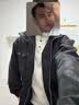 Shelley Jones美式复古pu皮衣外套男士春秋季宽松潮流高级感痞帅夹克上衣服装 黑色 【高品质】 XL 体重130-145斤 实拍图