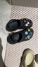 卡骆驰（CROCS）檀健次同款复古小鲸鱼洞洞鞋时尚厚底洞洞鞋花园鞋206302 黑色-001(含智必星) 38 (240mm) 实拍图