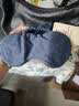 MUJI便携式凉感双面眼罩遮光附收纳袋居家旅行睡眠 藏青色 长23cm*宽9.5cm 实拍图