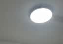 溯光者led圆形阳台卫生间灯客厅餐厅过道走廊小尺寸超薄三防一体吸顶灯 48W 白边+圆形【直径37cm】白光 实拍图
