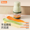 波咯咯（bololo）婴儿辅食机多功能料理机打泥机米糊果泥食物研磨器宝宝辅食机婴儿 【F2|钢轴款】  细腻搅打*安全防溅*单杯单刀绿 实拍图