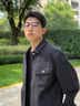 蔡司（ZEISS）镜片近视眼镜框男半框防蓝光辐射可配带散光度数眼睛女钛合金镜架 简约款 黑银 配colorein镜片1.56防蓝光 0-600度 实拍图