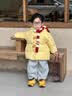 嘟嘟家【卡通棉服合集】儿童棉服防泼水冬款男童棉袄冬装女童棉衣童装返 奶黄色029【南瓜帽棉服】 100 晒单实拍图