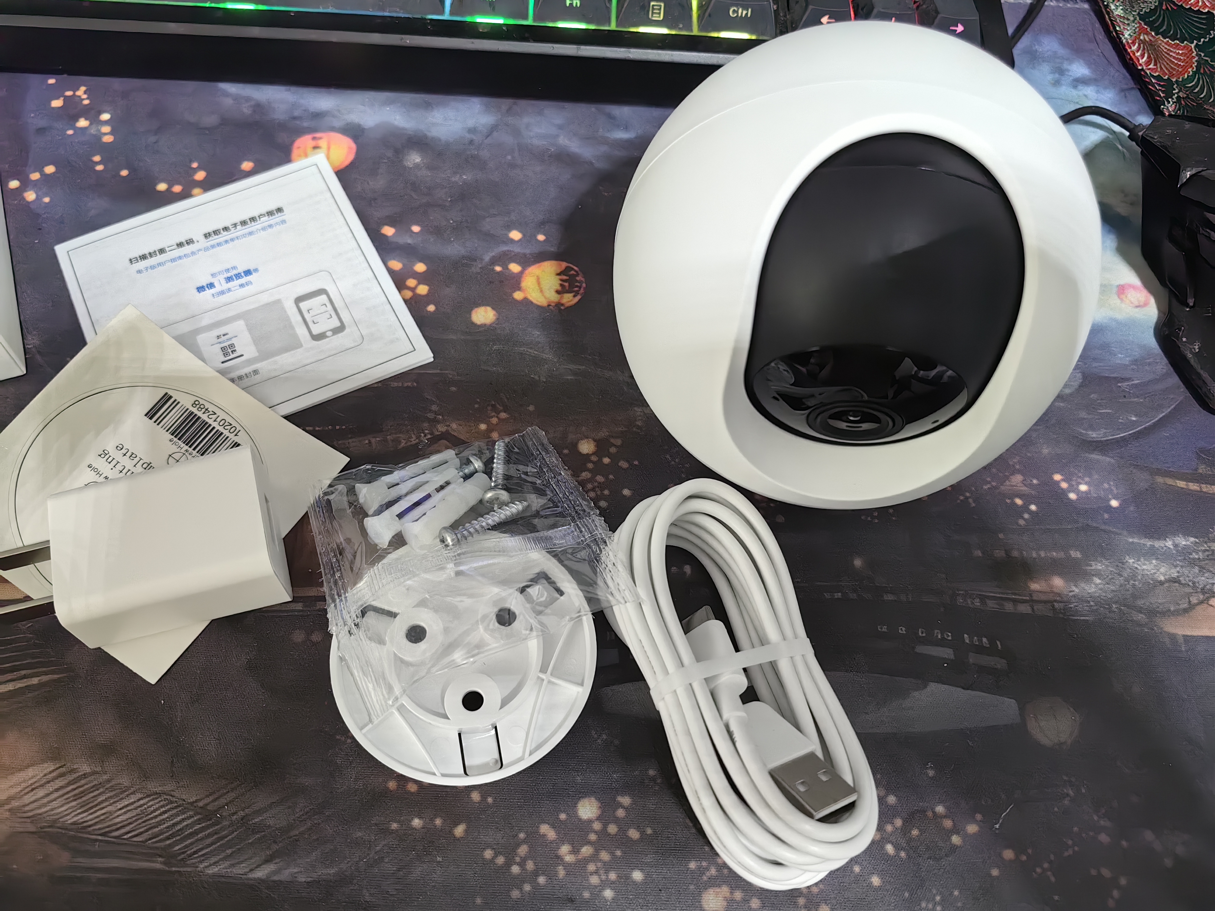 萤石EZVIZ摄像头家用 高清WIFI无线监控器莹石云APP手机远程查看室内360度全景旋转云台智能网络摄像机 400万C6C星光夜视【高清版】 官方标配无卡【30天云存储体验包】 实拍图