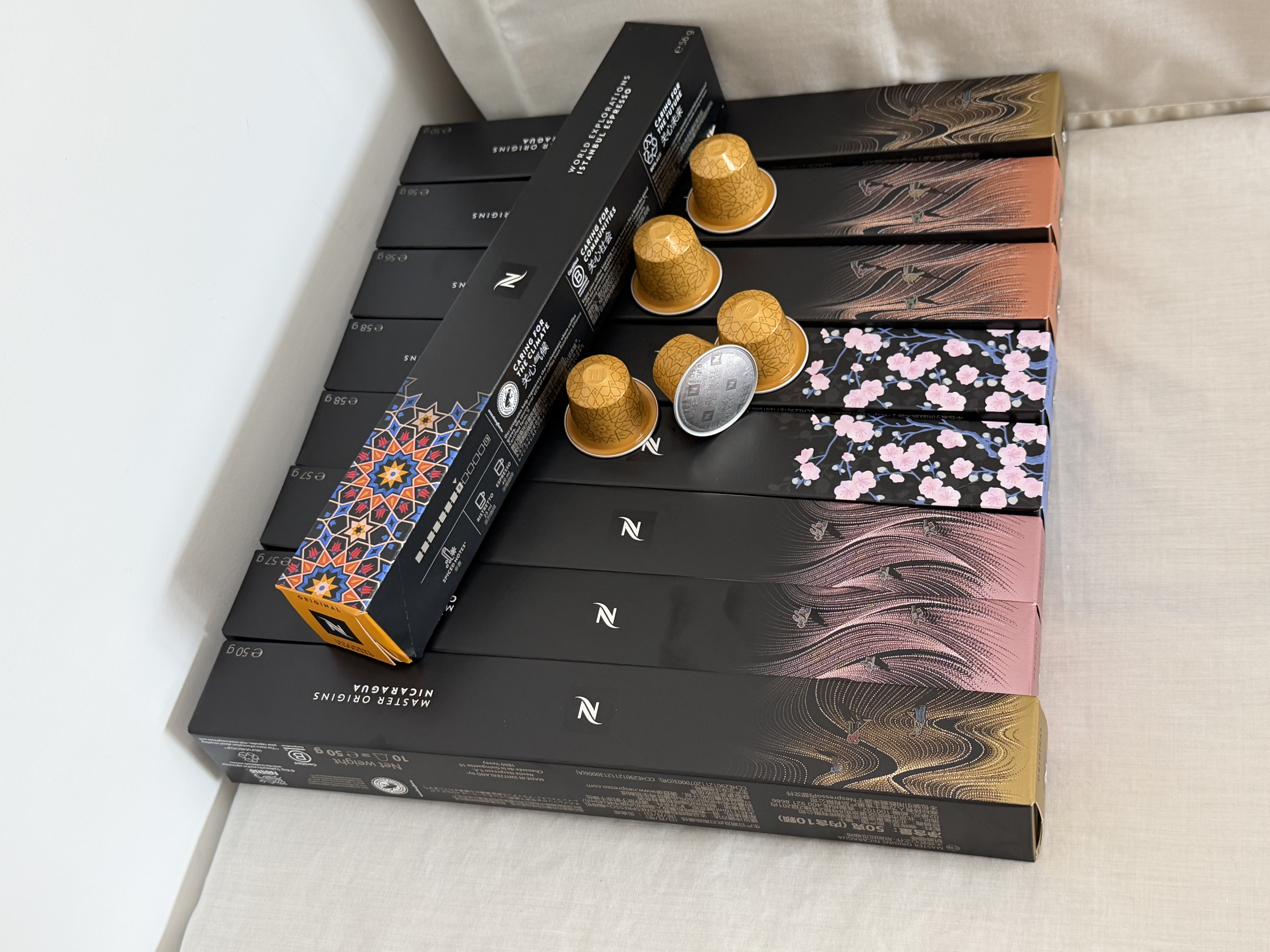 Nespresso奈斯派索胶囊咖啡意式浓缩黑咖啡瑞士进口 春日花果香调精选50颗装 (仅适配Original系列咖啡机) 实拍图