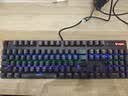 雷柏（Rapoo）V500PRO 有线背光机械键盘 104键全尺寸游戏电竞笔记本电脑多媒体办公吃鸡全键无冲键盘 茶轴 实拍图
