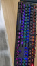 雷柏（Rapoo）V500PRO 有线背光机械键盘 104键全尺寸游戏电竞笔记本电脑多媒体办公吃鸡全键无冲键盘 黑轴 实拍图