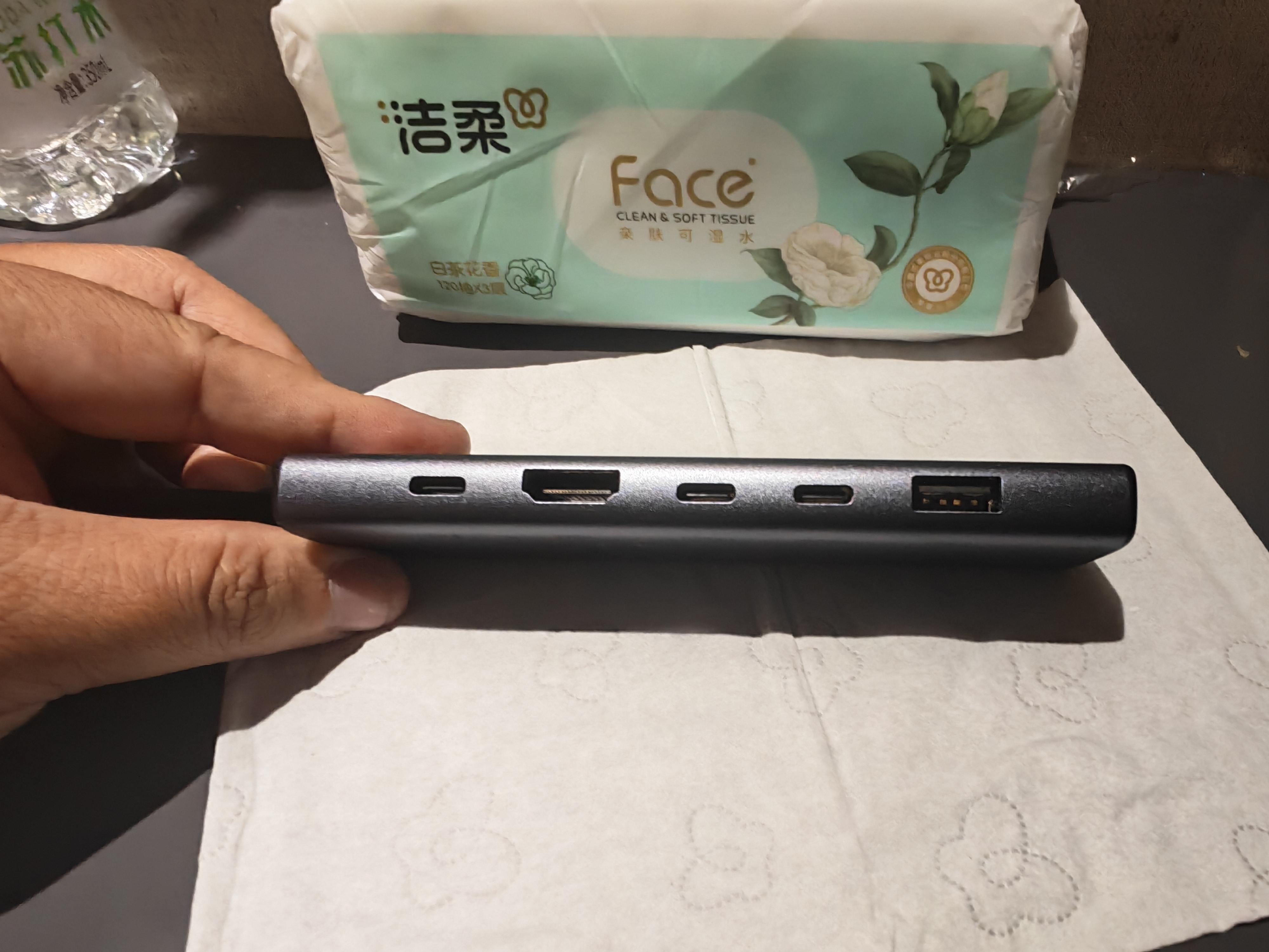 绿联Type-C扩展坞HDMI2.0拓展坞USB3.2转接头10Gbps读卡器SD/TF适用苹果电脑接口转换器Mac华为笔记本 实拍图