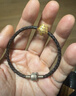 周生生七夕黄金转运珠 幸运星星足金珠子情侣手串不含手链绳89564C定价 实拍图