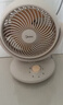 美的（Midea）【小型风扇】轻音台式桌面空气循环扇家用柔风电风扇宿舍办公迷你台扇落地扇空调伴侣 GAF18AD 实拍图