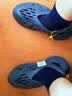 阿迪达斯七夕 Yeezyfoam黑武士椰子男女运动洞洞鞋IG5349 42 实拍图