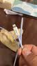品胜苹果数据线iphone充电线快充适用iPhone14Pro/13/12/XR/11/8手机ipad平板USB充电器线车载编织蓝 实拍图
