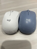 罗技（Logitech）M221 轻音鼠标 无线鼠标 办公鼠标 对称鼠标 带无线微型接收器 米白色 实拍图