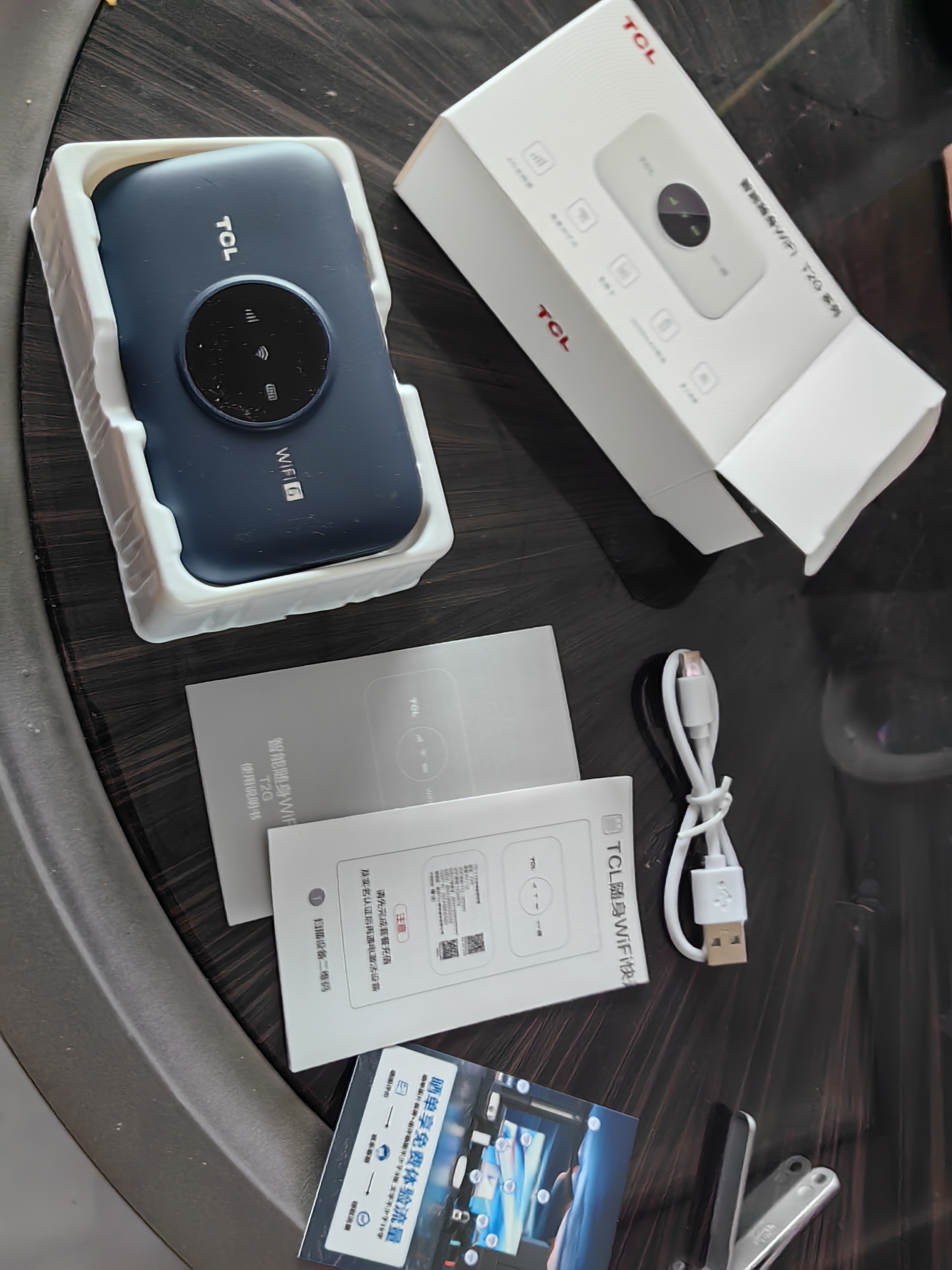 TCL随身wifi2026新款多网全国通用免插卡无线网wifi6车载4G路由器随身便携热点无限制移动联通5GXY15B 【新款苍梧蓝】展锐芯片3000毫安大电池 不限速不虚标月享1500G流量 实拍图