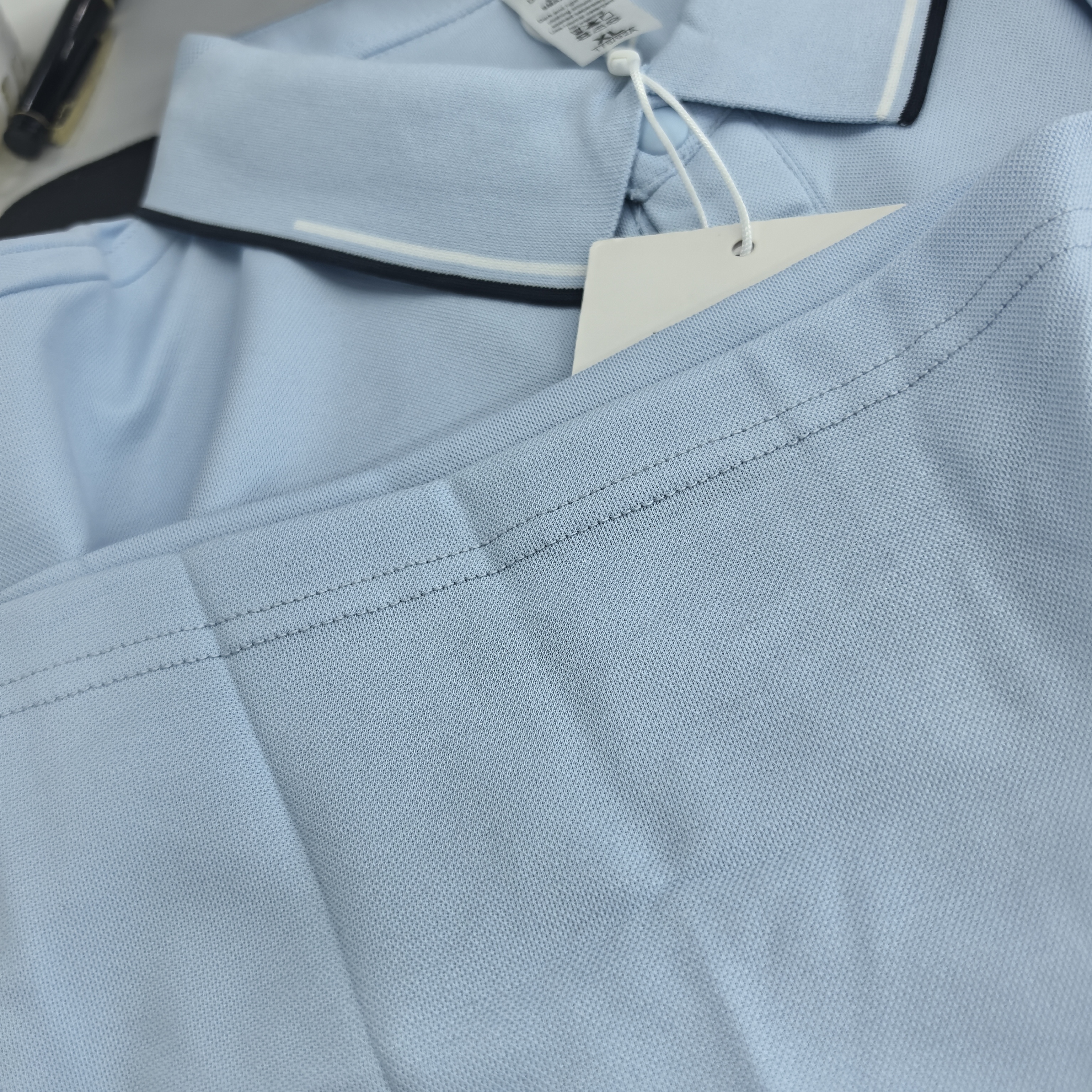 北集高端莫代尔POLO衫定制印logo工作服企业商务团体服凉感工装短袖夏 实拍图