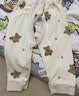 贝瑞加（Babyprints）婴儿开裆裤2条装新生儿按扣裤子初生男女宝宝纯棉家居裤 鱼阳光66 实拍图