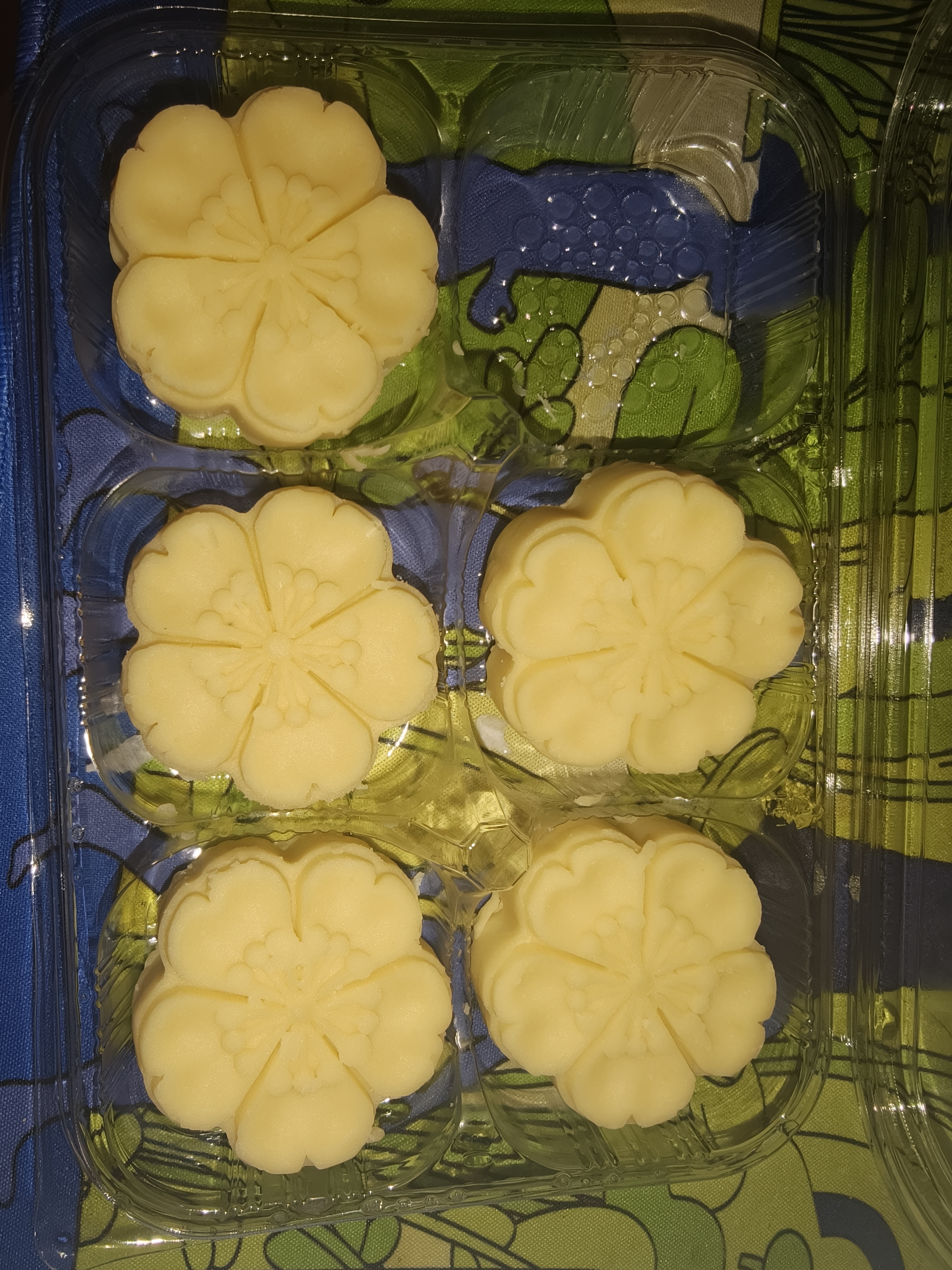 七鲜 原味绿豆冰糕180g(6粒装) 实拍图