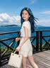 梦特娇2026新款女包真皮hobo单肩斜挎通勤实用羊皮水桶包生日礼物送女生 岩石灰 实拍图