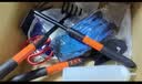 九千谷赶海工具套装 挖沙挖土海边蛤蜊耙铲子园艺桶夹子工具5件套装1588 实拍图